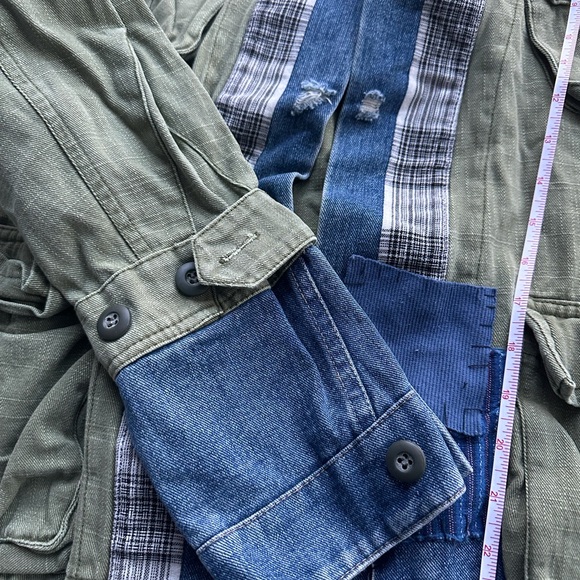 Greg Lauren Kokomo shirt mix fabric size 3 - Picture 10 of 13